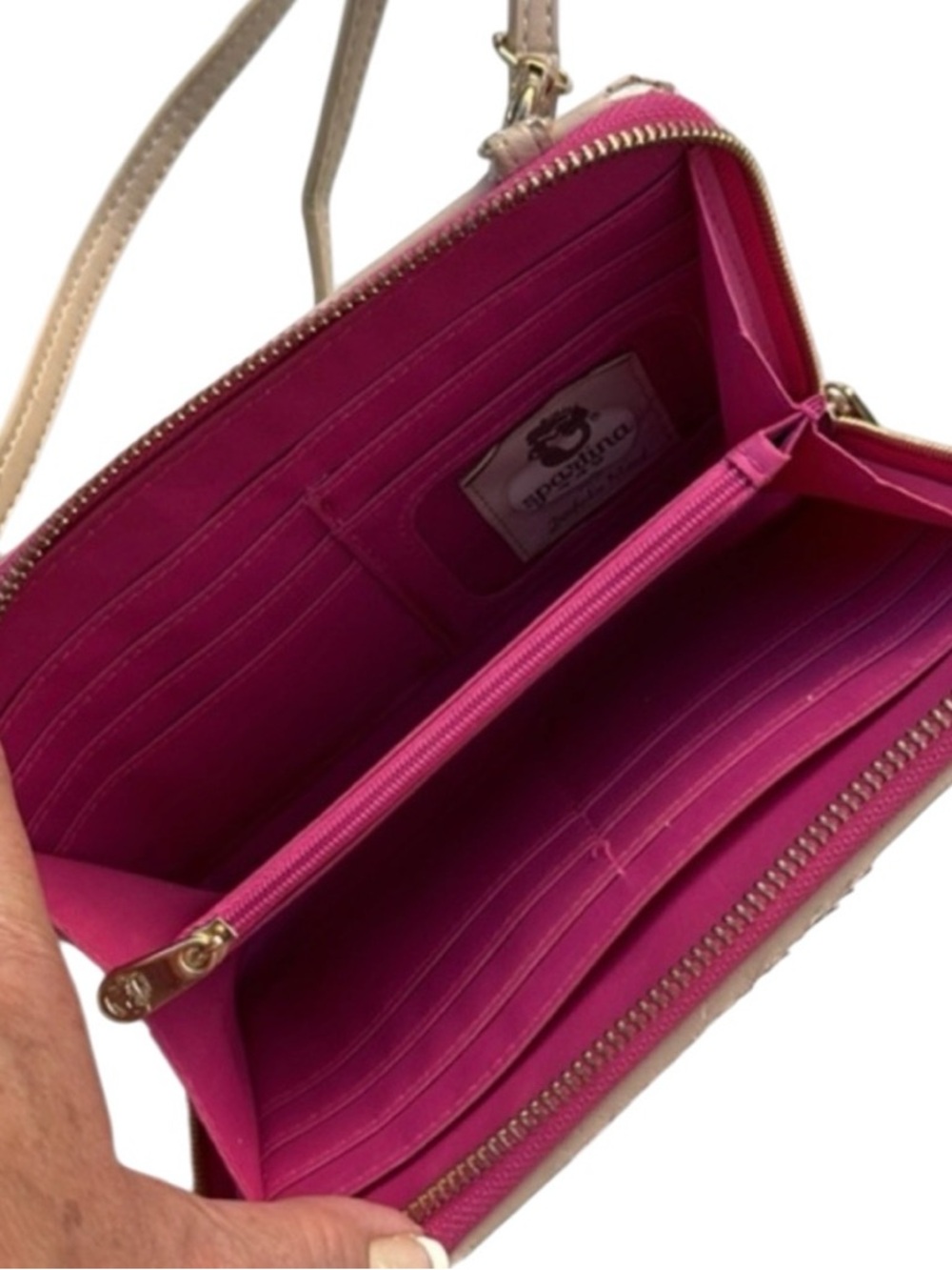 🏝️🦩🌺Florida All-in-One Phone Crossbody by Spartina 449⛱️🦩🏝️updated🦩 - Picture 10 of 17